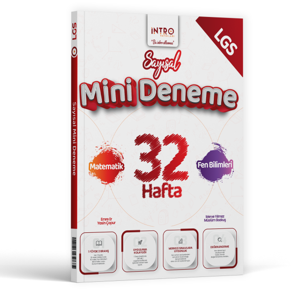 8.SINIF İNTRO MİNİ DENEME 32 HAFTA SAYISAL - 25-26